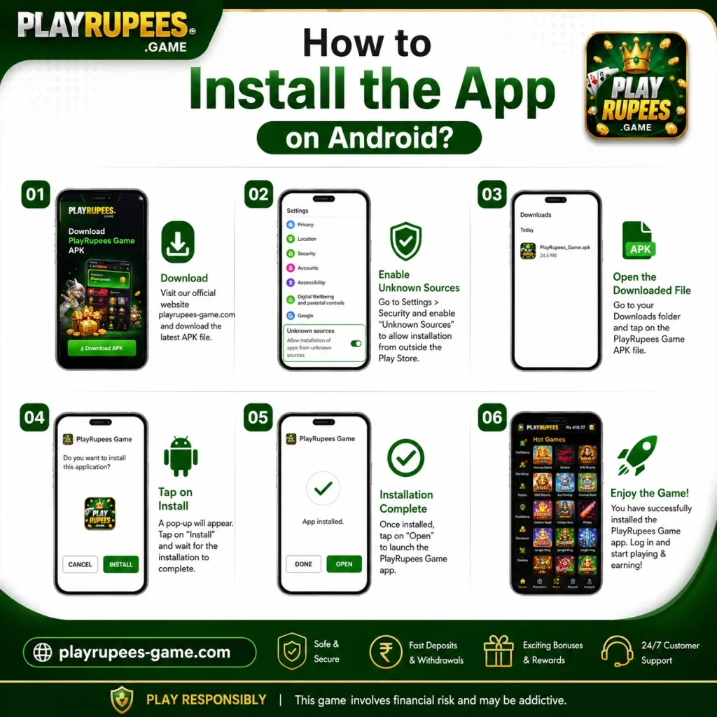Play Rupees Game Download App Latest Version in Pakistan 7 Install App